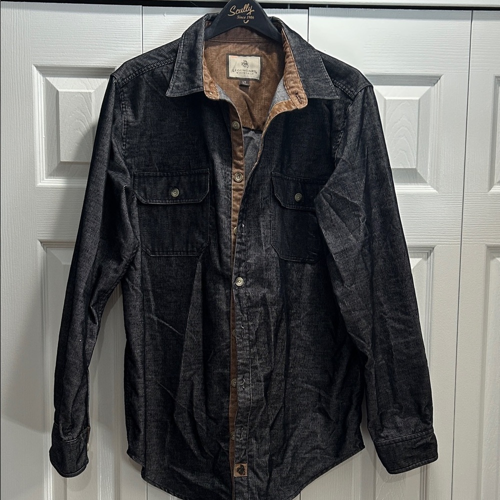 Legendary Whitetails Black and Brown Casual Shirt